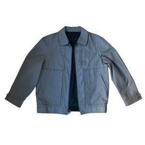 London Fog Casual Gray Zip-Front Jacket